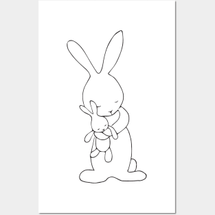 Bunny Luv! Posters and Art